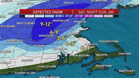 Winter storm watch issued ahead of expected heavy snow in New England